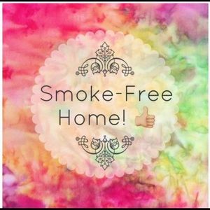 Items are from a smoke free home